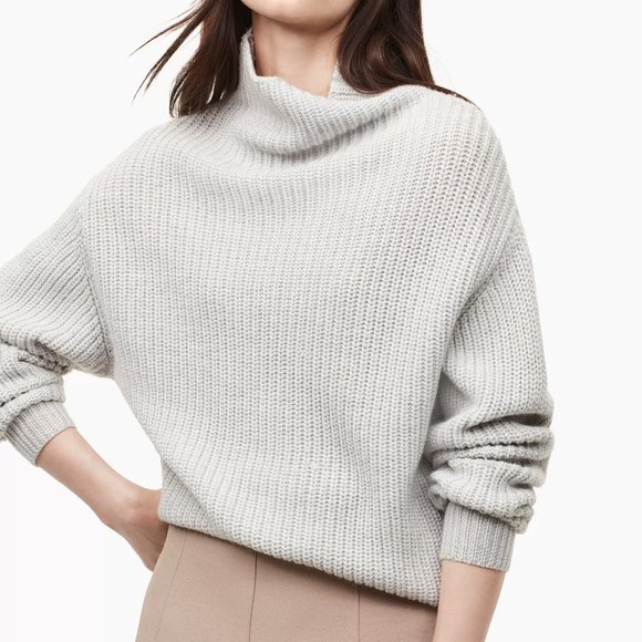 Wilfred Sweaters - Aritzia Wilfred Montpellier Turtleneck Sweater Off White Size Medium